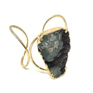 New Anthropologie Druzy Cuff Bracelet